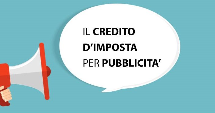 Bonus Pubblicità: credito d'imposta al 50%